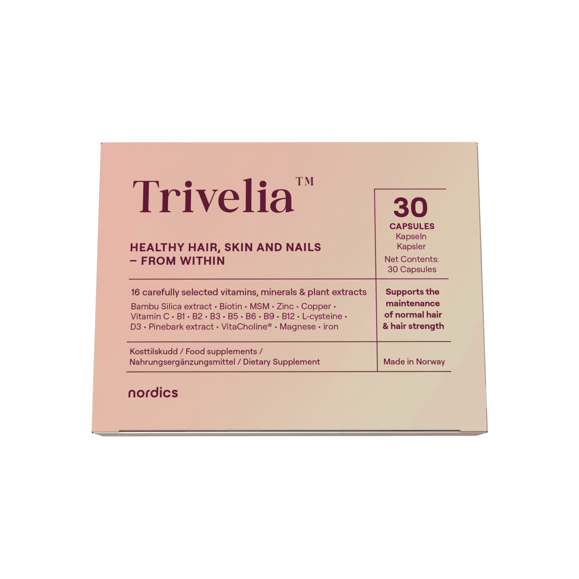 Trivelia®-verpakking